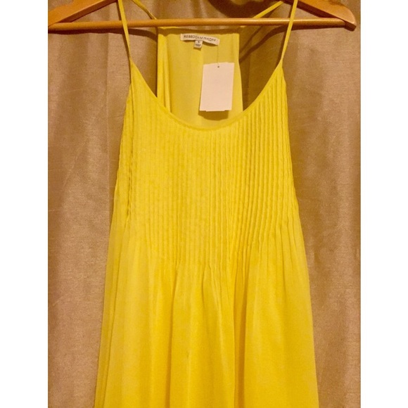 Rebecca Minkoff Yellow tank, size Small, Brand new - Picture 2 of 4